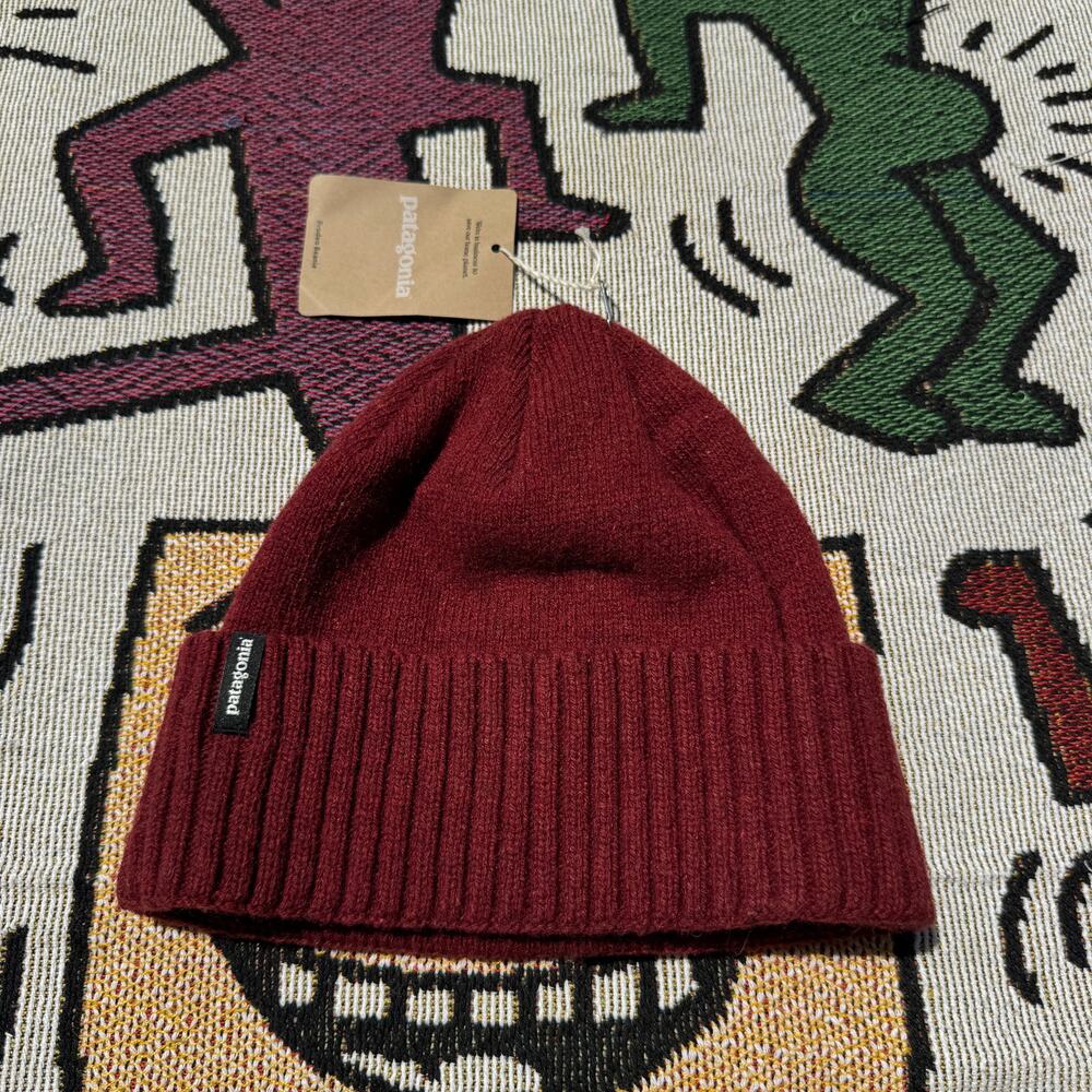 New with Tags Patagonia Red Beanie